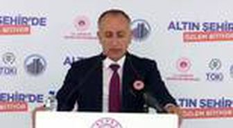 TOKİ Başkanı Bulut: 'Konut üretiminde 1 milyonuncu konut hedefine doğru ilerlemekteyiz'