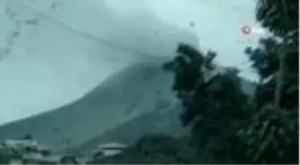 Endonezya'da Sinabung Yanardağı'ndaki hareketliliğin ardından uçuş uyarısı