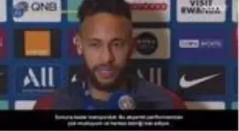 Neymar Atalanta Galibiyetinin Ardından Konuştu