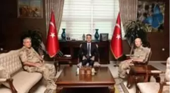 Son dakika haberleri! Tümgeneral Kurtoğlu'dan Vali Çağatay'a ziyaret