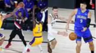 Konferans liderleri Lakers ve Bucks'a play-off dersi!