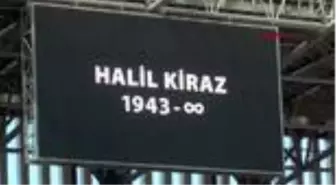 SPOR Göztepe'nin efsanesi Halil Kiraz'a statta veda