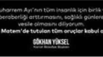 Son dakika haber... Kartal Belediye Başkanı Yüksel: 'Muharrem ayı yasın ve lokmanın paylaşılmasıdır'