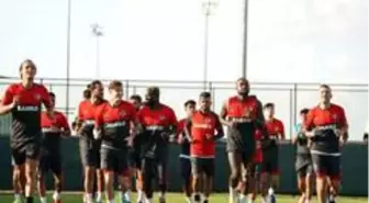 Gaziantep FK, Afyonkarahisar kampının 5. gününde çalışmalarını sürdürüyor