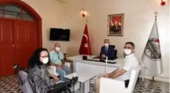 Engellilerden Vali Karadeniz'e ziyaret