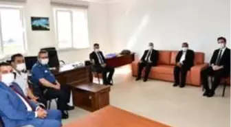 Vali Yıldırım Mülkiye Müfettişleri ile görüştü