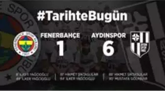 Aydınspor tarihi Fenerbahçe galibiyetini 30'uncu yıl dönümünde andı