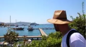 Bodrum'un ilgi odağı oldu, herkes bakakaldı