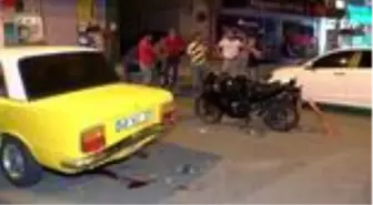 KARTAL'DA OTOMOBİLE ÇARPAN MOTOSİKLETİN SÜRÜCÜSÜ HAYATINI KAYBETTİ