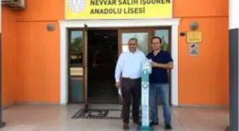 Nevvar Salih İşgören Vakfından okullara dezenfektan desteği