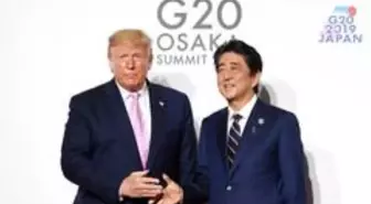 Japonya Başbakanı Abe ve ABD Başkanı Trump'tan istifa görüşmesi