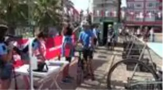 Triatlon rüzgarı Ordu'da esti