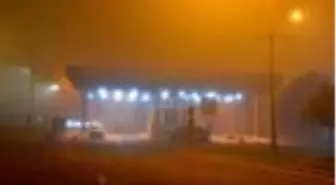 Adana'da uçuşlara 'sis' engeli