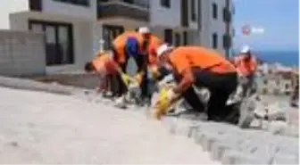Atakum'da sokaklara 2 milyon kilitli parke