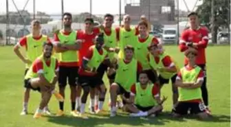 Eskişehirspor taktik ve pas çalıştı