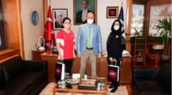 Rektör Erdal, Tekvando Milli Takımı antrenörlerini ağırladı