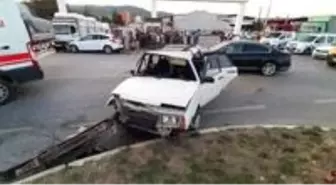 Uşak'ta trafik kazası; 5 yaralı