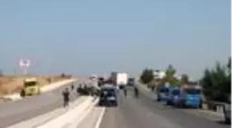 Biga'da 5 aracın karıştığı 2 trafik kazasında 1 kişi öldü, 4 kişi yaralandı