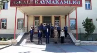 Aşkale'de Korona virüs denetimi