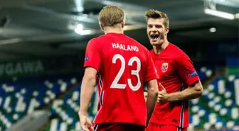 Sörloth'un 2 gol atıp 1 de asist yaptığı maçta Norveç, Kuzey İrlanda'yı 5-1 yendi