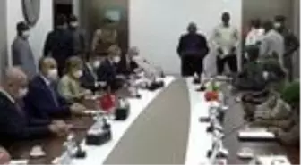 Son dakika haber! - Bakan Çavuşoğlu, Bamako'da CNSP üyeleri ile görüştü