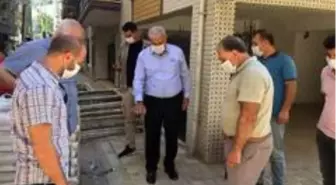 Başkan Atay çalışmalar için sahada