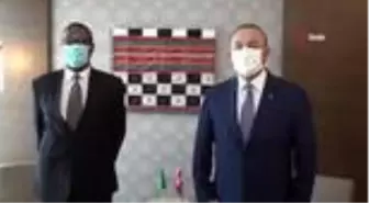 Çavuşoğlu, Afrika Birliği Mali Yüksek Temsilcisi Buyoya ile görüştü