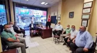 Esnaf ve Sanatkârlar Kredi ve Kefalet Kooperatifi'ni ziyaret eden Milletvekili Ceylan;