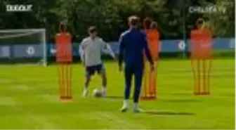 Kai Havertz Chelsea Formasıyla İlk Antrenmanına Çıktı
