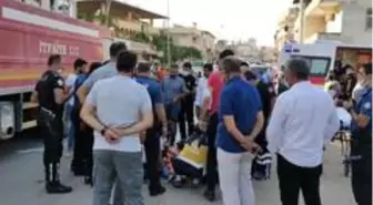 Motosikletli yunus polisler kaza yaptı: 2 yaralı