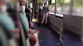 Otobüs şoförü ile öğrencinin 'Boş akbil' tartışması