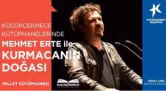 Küçükçekmece Kütüphaneleri'nde Mehmet Erte ile yazarlık atölyesi başlıyor