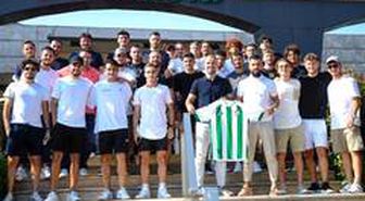 Bursaspor Altınordu maçı öncesi moral depoladı