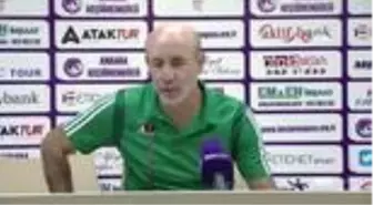 Ankaraspor Teknik Direktörü Ali Güneş: 'Maçın hakkı bu değildi'