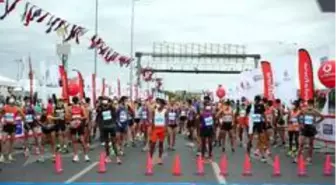 Vodafone İstanbul Yarı Maratonu yapıldı