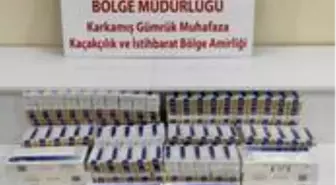 Sınır kapısında bin 250 paket kaçak sigara ele geçirildi