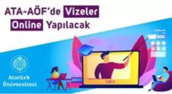 ATA-AÖF'de vizeler online yapılacak