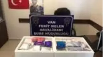 Van'da, havalimanında 224 kaçak botoks dolgu ürünü ele geçirildi