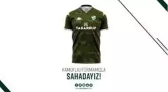 Bursaspor ilk kez kamuflaj formayı giyecek