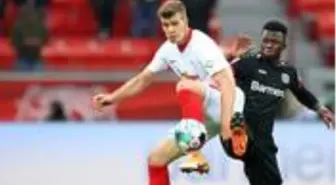 Sörloth'un forma giydiği Leipzig, Leverkusen ile 1-1 berabere kaldı