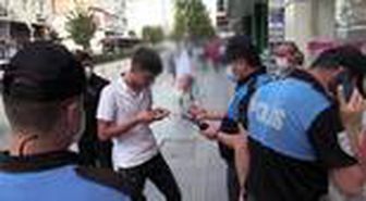 Maske takmayıp polise direnen kişiye 392 lira ceza kesildi