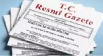 1 Ekim 2020 Perşembe 31261 sayılı Resmi Gazete - Resmi Gazete kararları