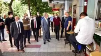 Manisa'da Covid-19 tedbirleri kapsamında denetleme