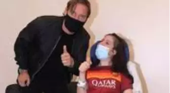 Totti, gönderdiği video ile komadan uyanan Ilenia Matilli'yi ziyaret etti