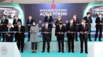 Konya Şehir Hastanesi ve yatırımların toplu açılış töreni