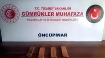 Suriye'den, Türkiye'ye giriş yapan şahsın çorabından 3 kilo 118 gram altın çıktı