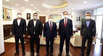 Kızılay'dan Vali Atay'a teşekkür ziyareti