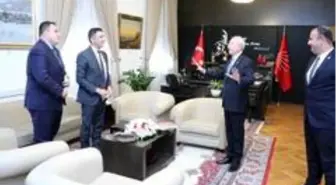 Başkan Mustafa Kayalar, Kılıçdaroğlu ile görüştü