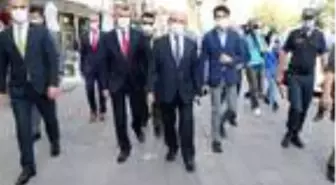 Mamak'ta vali yardımcısından koronavirüs denetimi