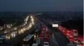 İstanbul'da trafik yoğunluğu yüzde 85' ulaştı